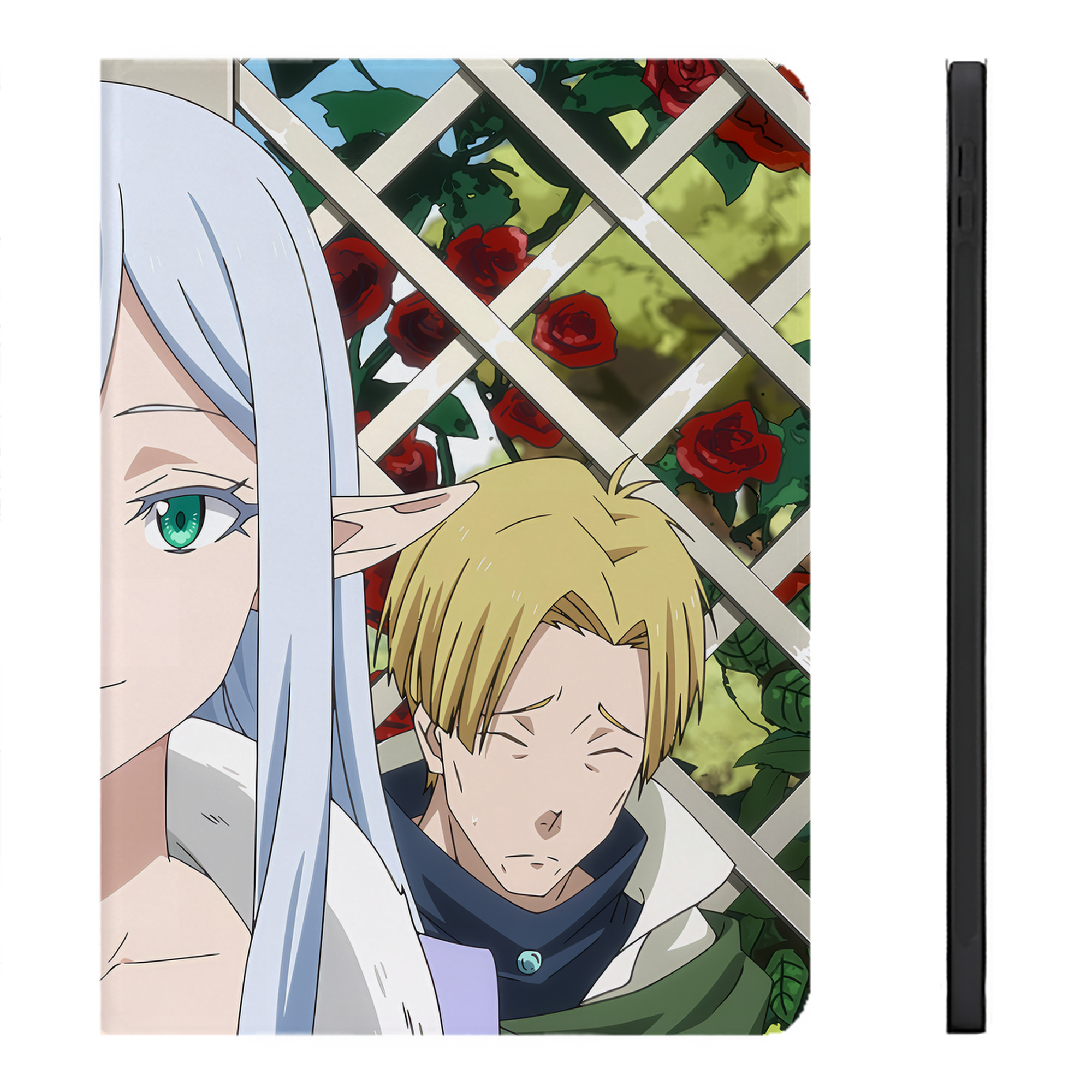 （画像用） 転スラ Regarding Reincarnated to Slime IPadケース ペンホルダー付き ブックスタイルデザイン